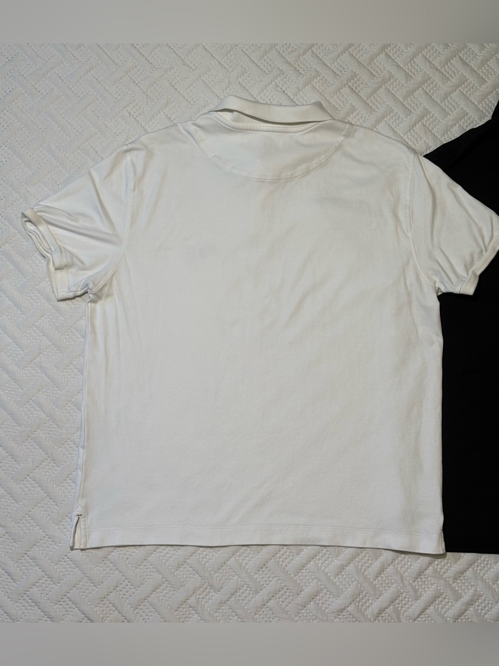 Banana Republic Men's Polo Trio - Navy, White & Black - Picture 5 of 8